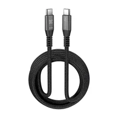 KLIP XTREME - Cable Trenzado USB-C PowerGo 750 240W 3m