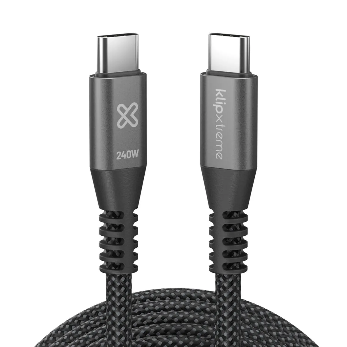 KLIP XTREME - Klip Xtreme Cable Trenzado USB-C PowerGo 750 240W 3m