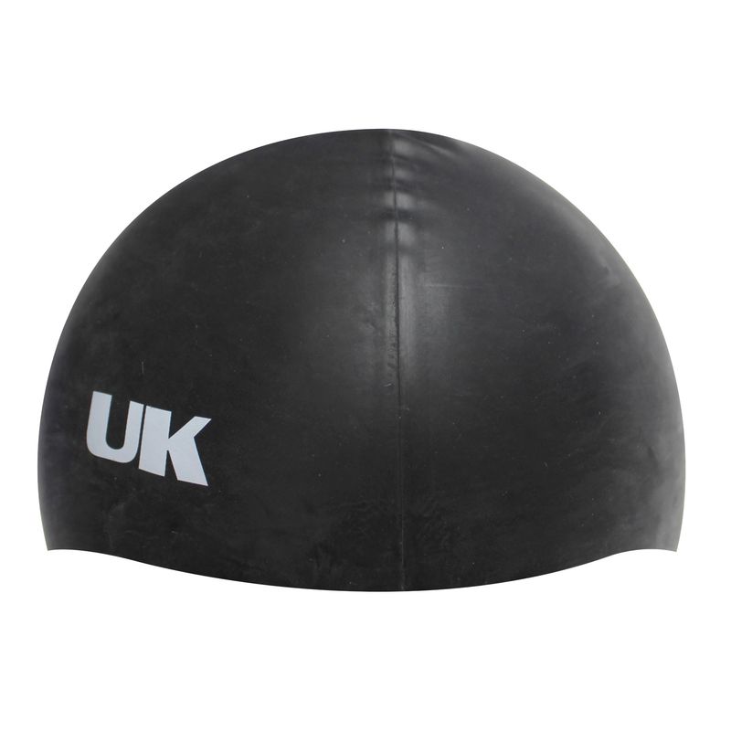 UK TIME - GORRO NATACION SILICONA NEGRO UKTIME