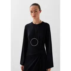 SCALPERS - VESTIDO FLUIDO DETALLE NUDO