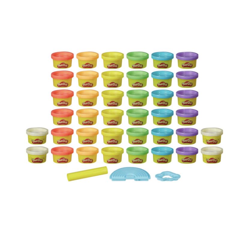 HASBRO - Play Doh Set Arcoiris - 40 Masas Potes Pack - Hasbro