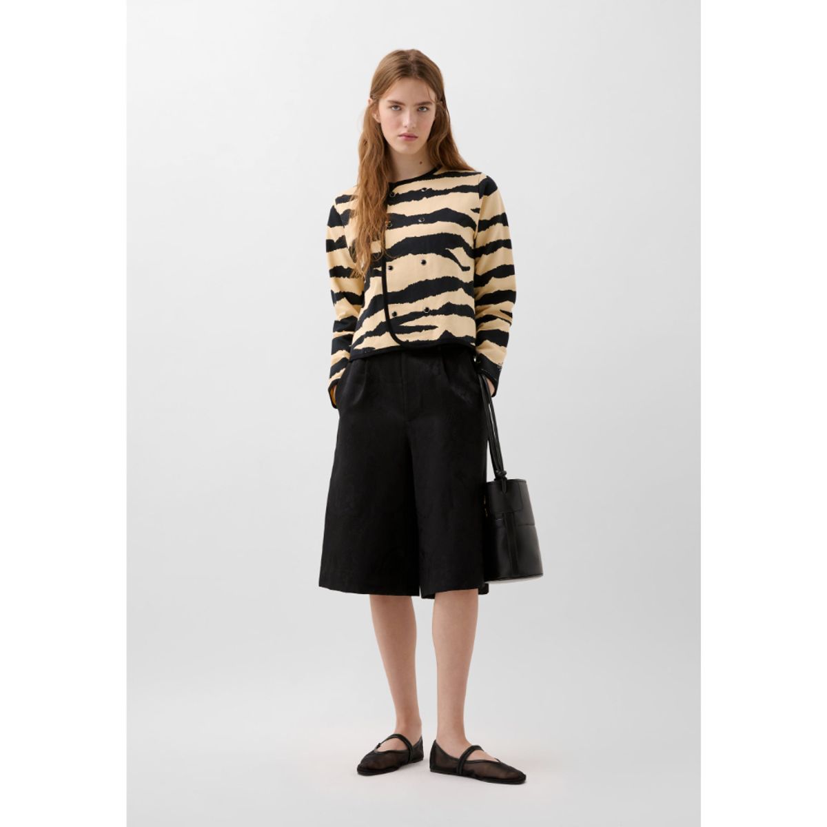 SCALPERS - CHAQUETA CEBRA BOTONES