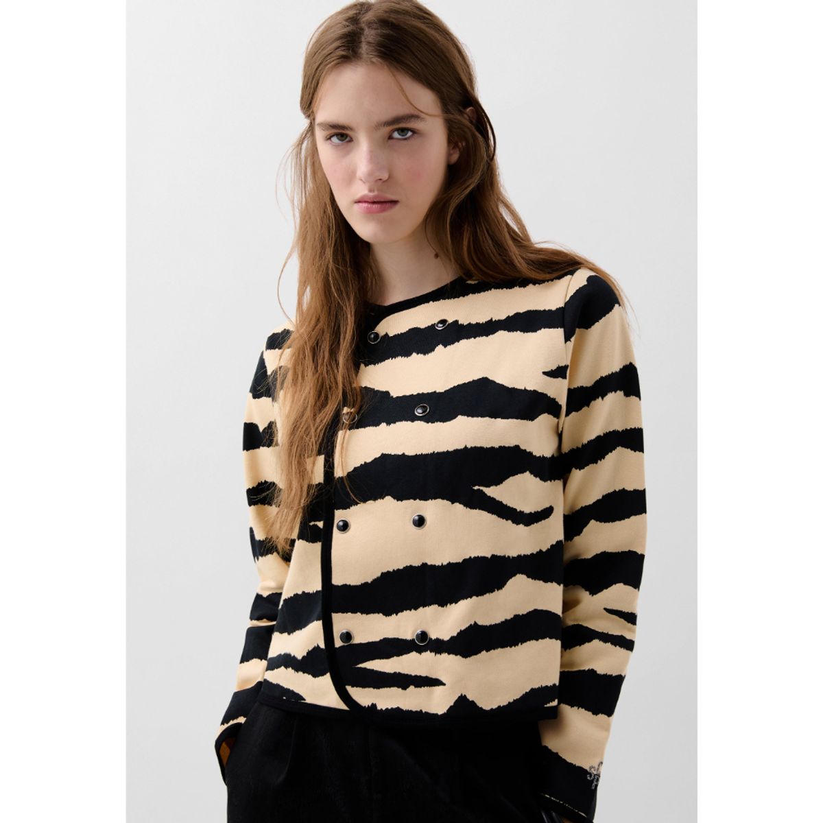 SCALPERS - CHAQUETA CEBRA BOTONES