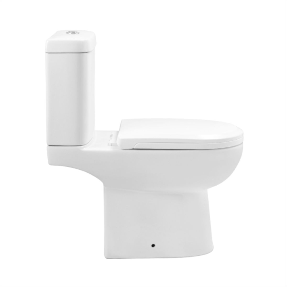 STRETTO - WC toilet a muro 18 cm 4,8 litros New Ares blanco