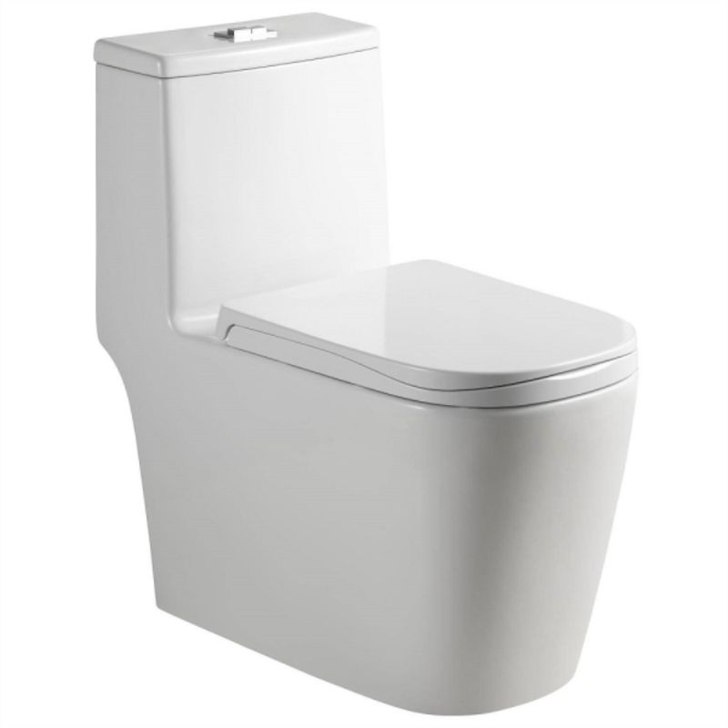 SENSI DACQUA - WC One Piece a piso 305 cm 7 litros Granada blanco