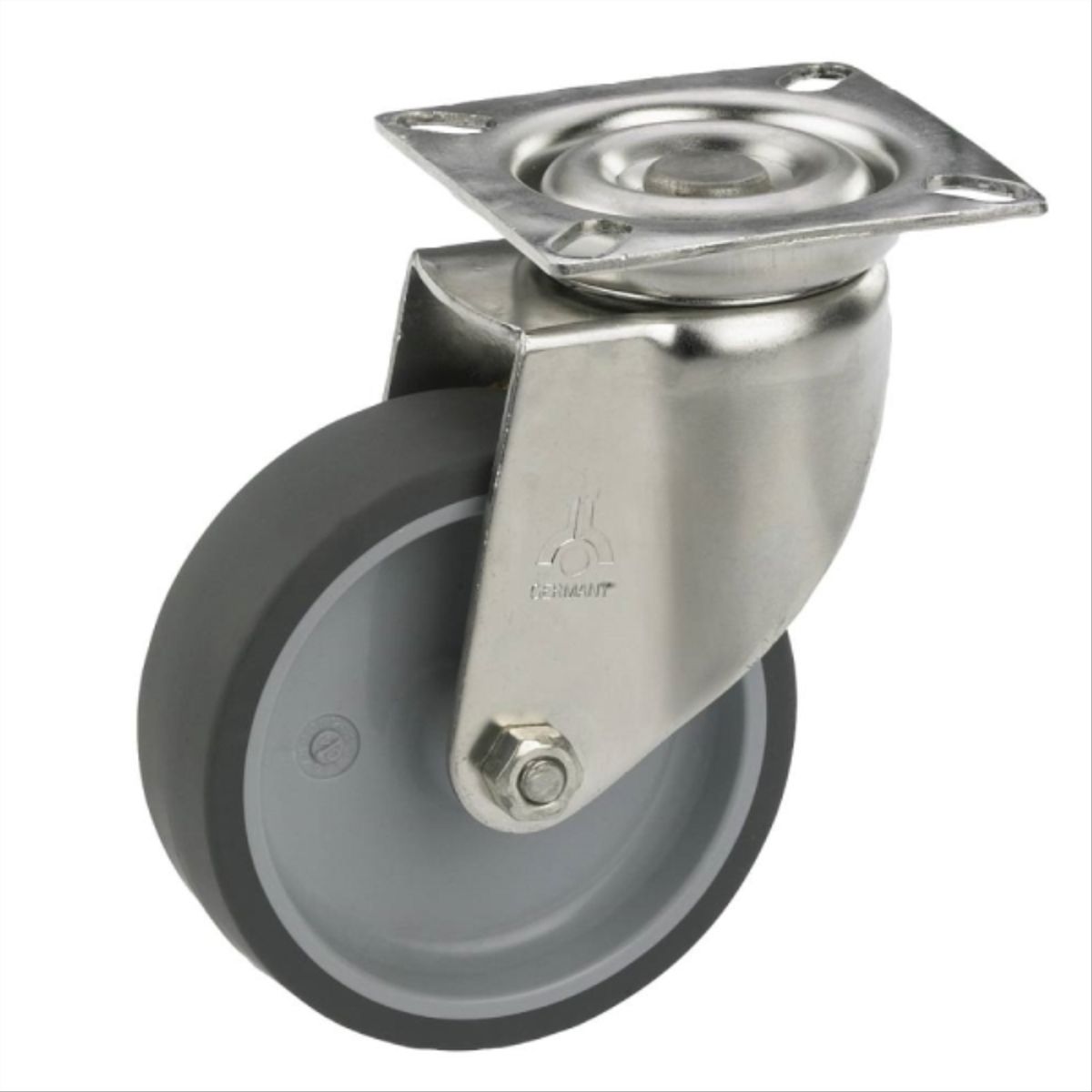 KUTZ - Rueda Giratoria 50mm TPE 40kg Uso Doméstico