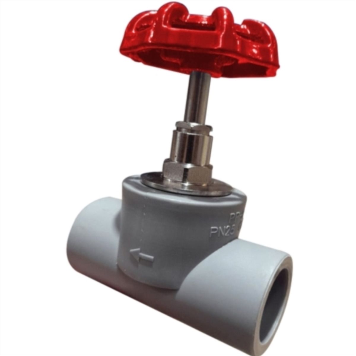 Válvula manilla roja ppr gris 20mm vini, marca VINILIT - Foto Principal