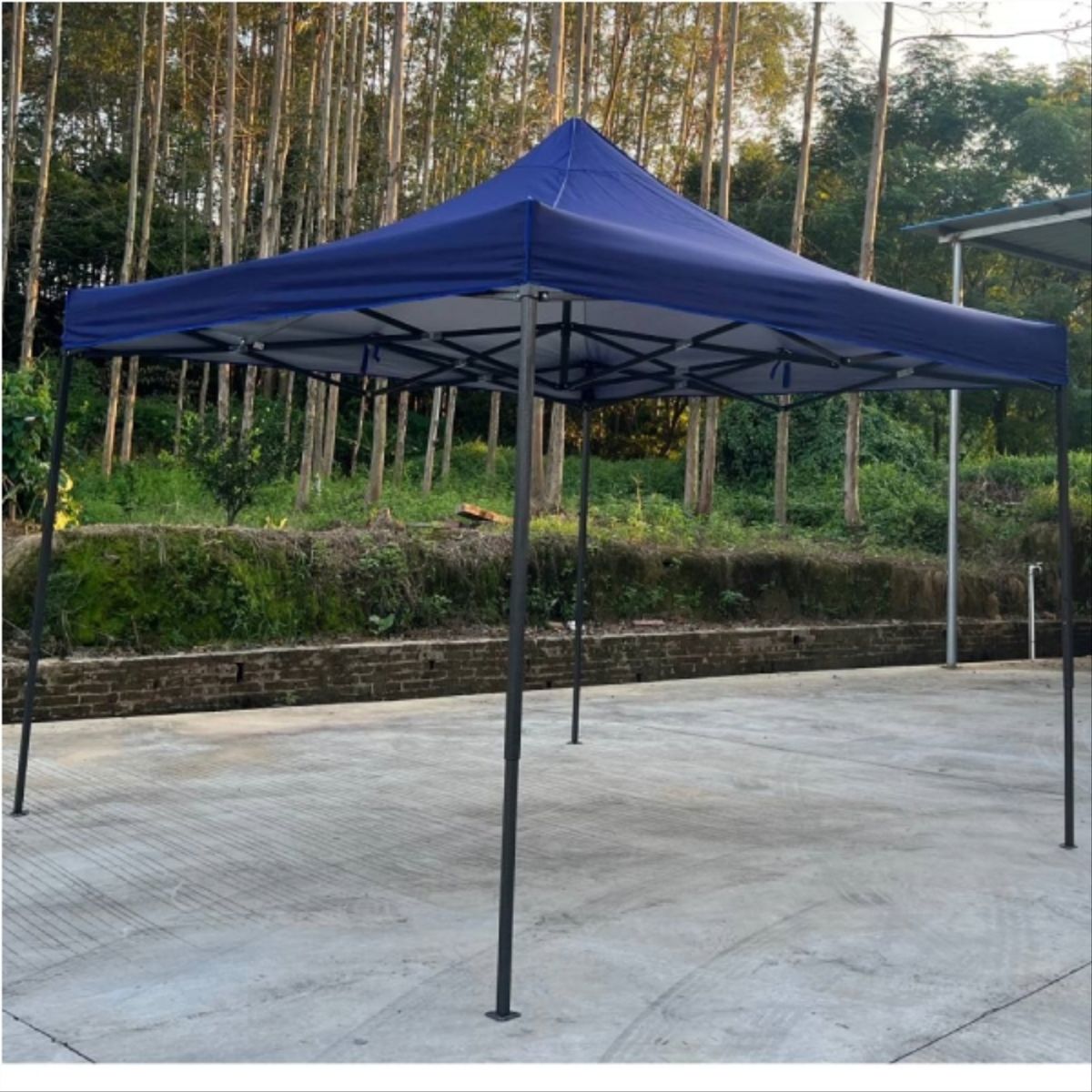 KUTZ - Toldo con base de 3mt x 3mt azul