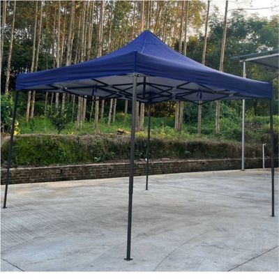 Imagen 2 del producto Toldo con base de 3mt x 3mt azul