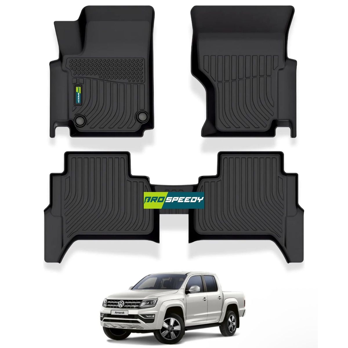 GENERICO - PISOS CALCE PERFECTO PROSPEEDY VOLKSWAGEN AMAROK PORTAVASO