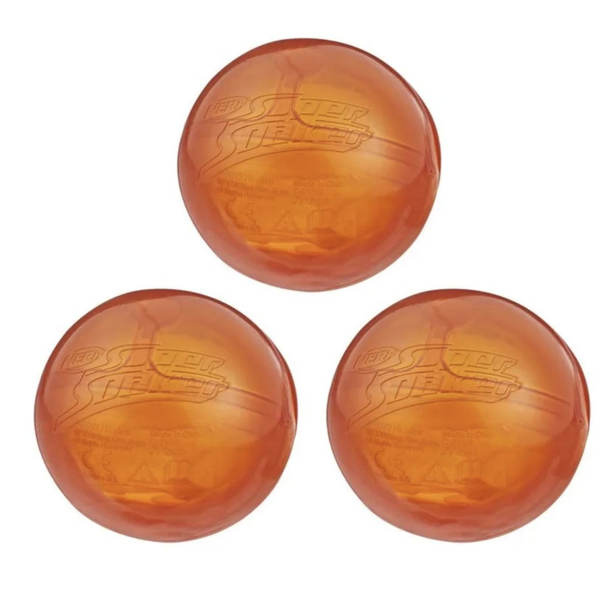 SUPER SOAKER - Bombitas de Agua Super Soaker Pack 3 Hydro Balls