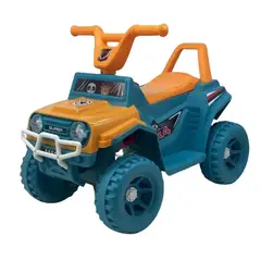 AUCKLAND OUTDOOR - Moto Electrica Bateria Jeep Niño Luz + Sonido 1166A - Naranja