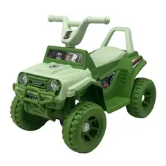 AUCKLAND OUTDOOR - Moto Electrica Bateria Jeep Niño Luz + Sonido 1166A - Verde
