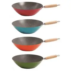 OSTER - Sartén Wok Acero Al Carbono Antiadherente 30cm