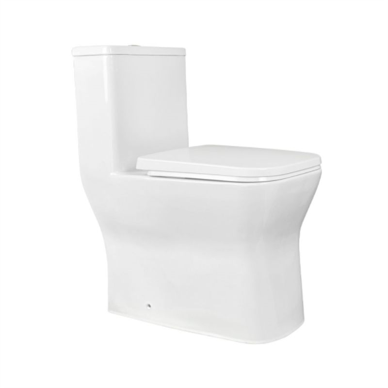 BRIGGS - WC One Piece a piso 305 cm 6 litros Square blanco