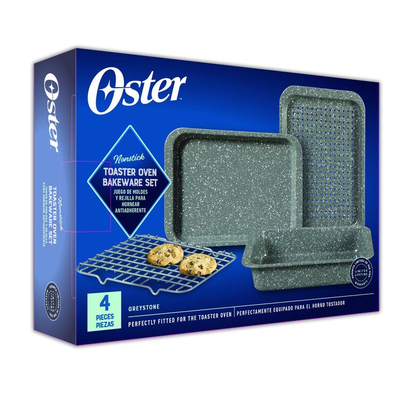 OSTER - Set para Hornear Greystone 4 pcs Oster