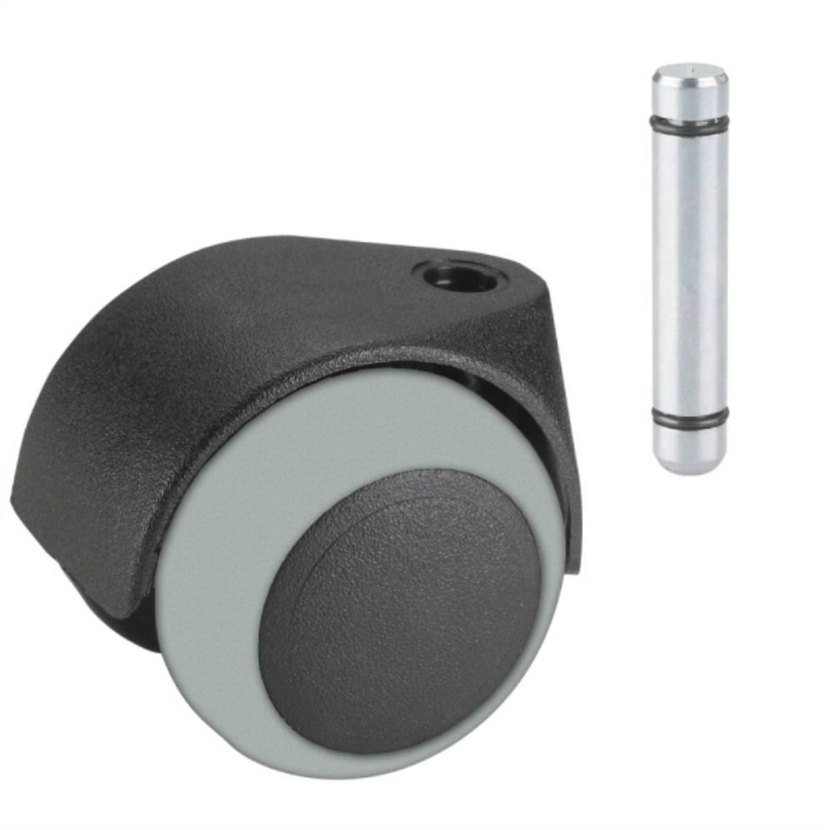 KUTZ - Rueda Giratoria 40mm TPE 30kg Uso Doméstico