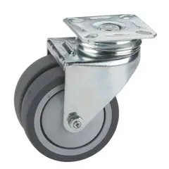 KUTZ - Rueda Giratoria 50mm TPE 80kg Uso Industrial