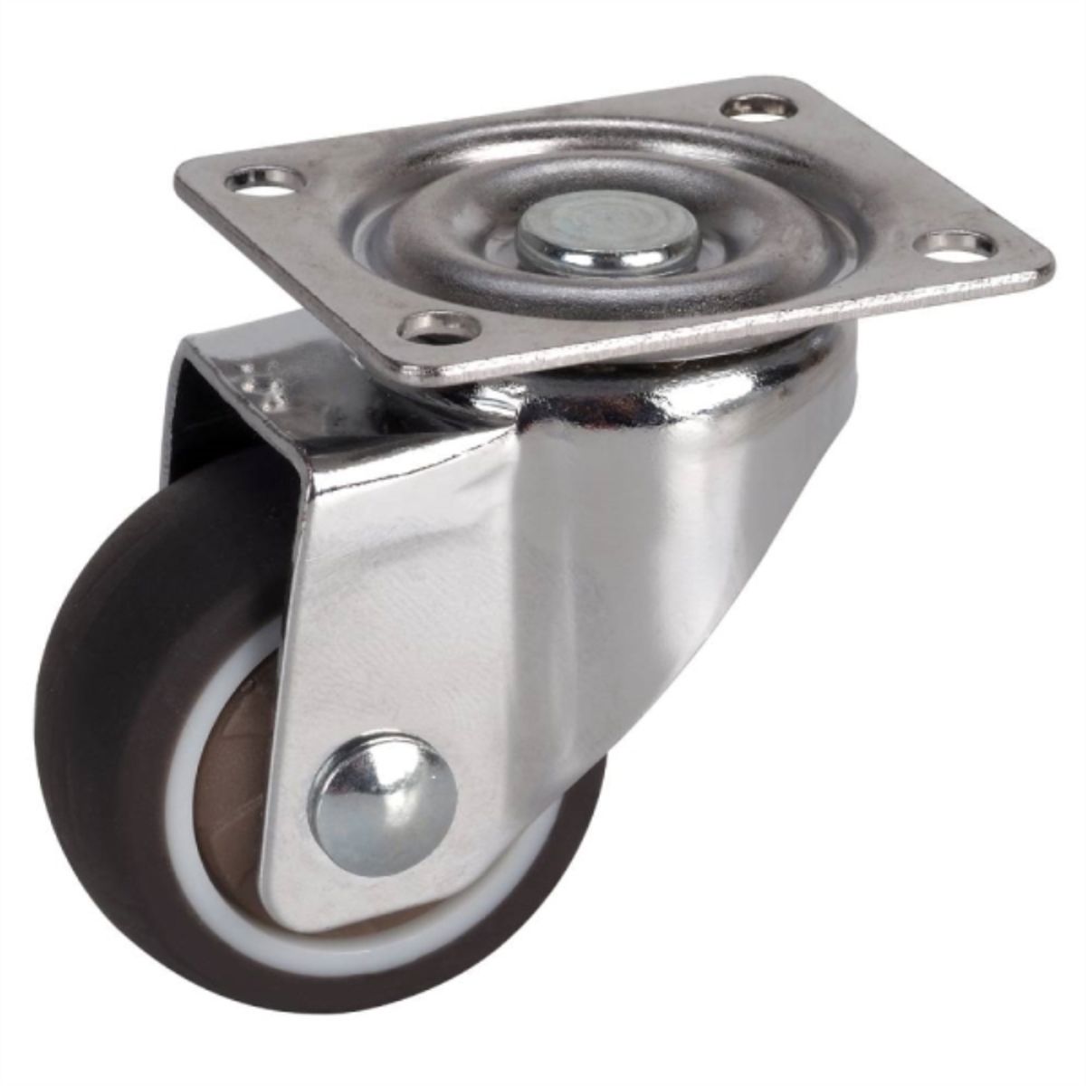 KUTZ - Rueda Giratoria 38mm TPE 30kg Uso Doméstico