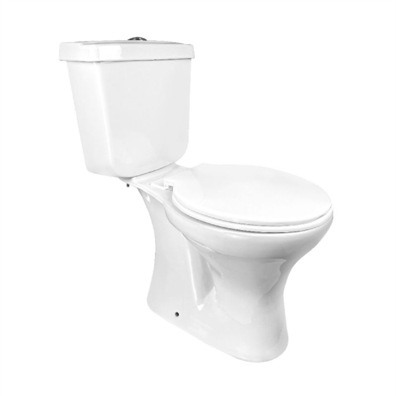 FANALOZA - WC toilet a piso 20 cm 6 litros New Valencia Premium blanco
