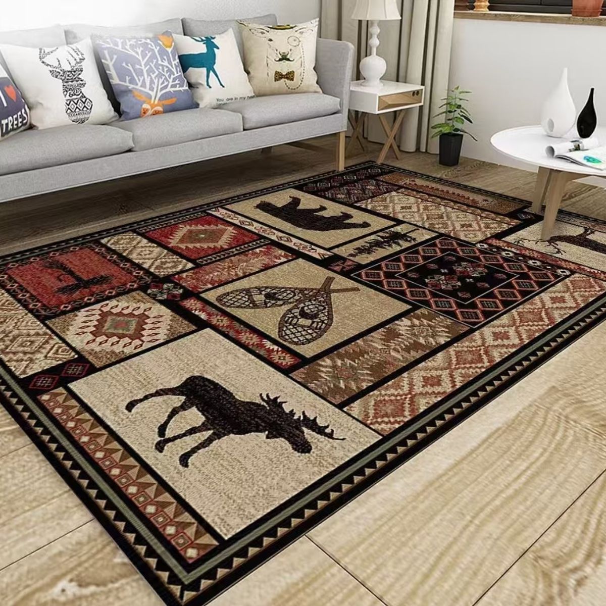 GENERICO - alfombra de living hermosa y practica 120x180