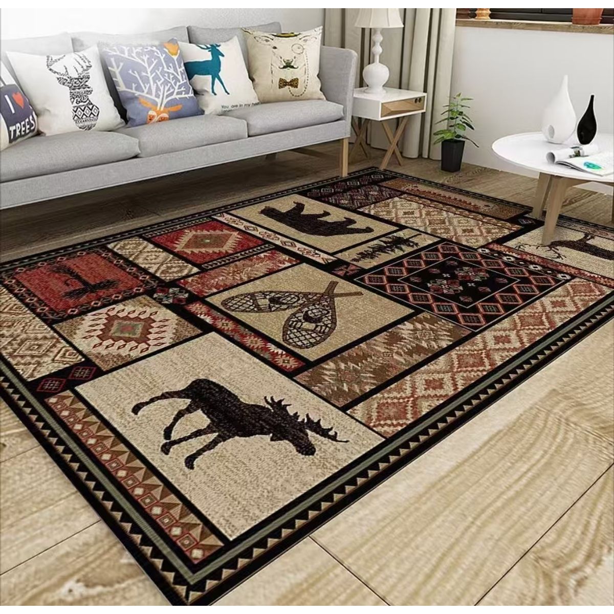 GENERICO - alfombra de living hermosa y practica 120x180