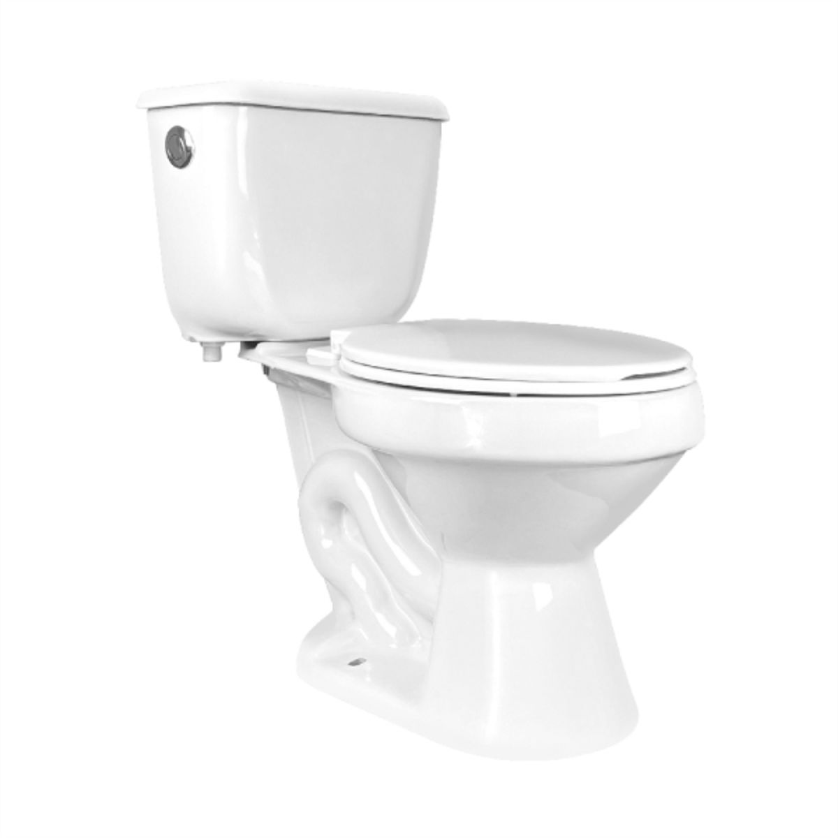FANALOZA - WC toilet a piso 30,5 cm 6 litros Caburga Premium blanco