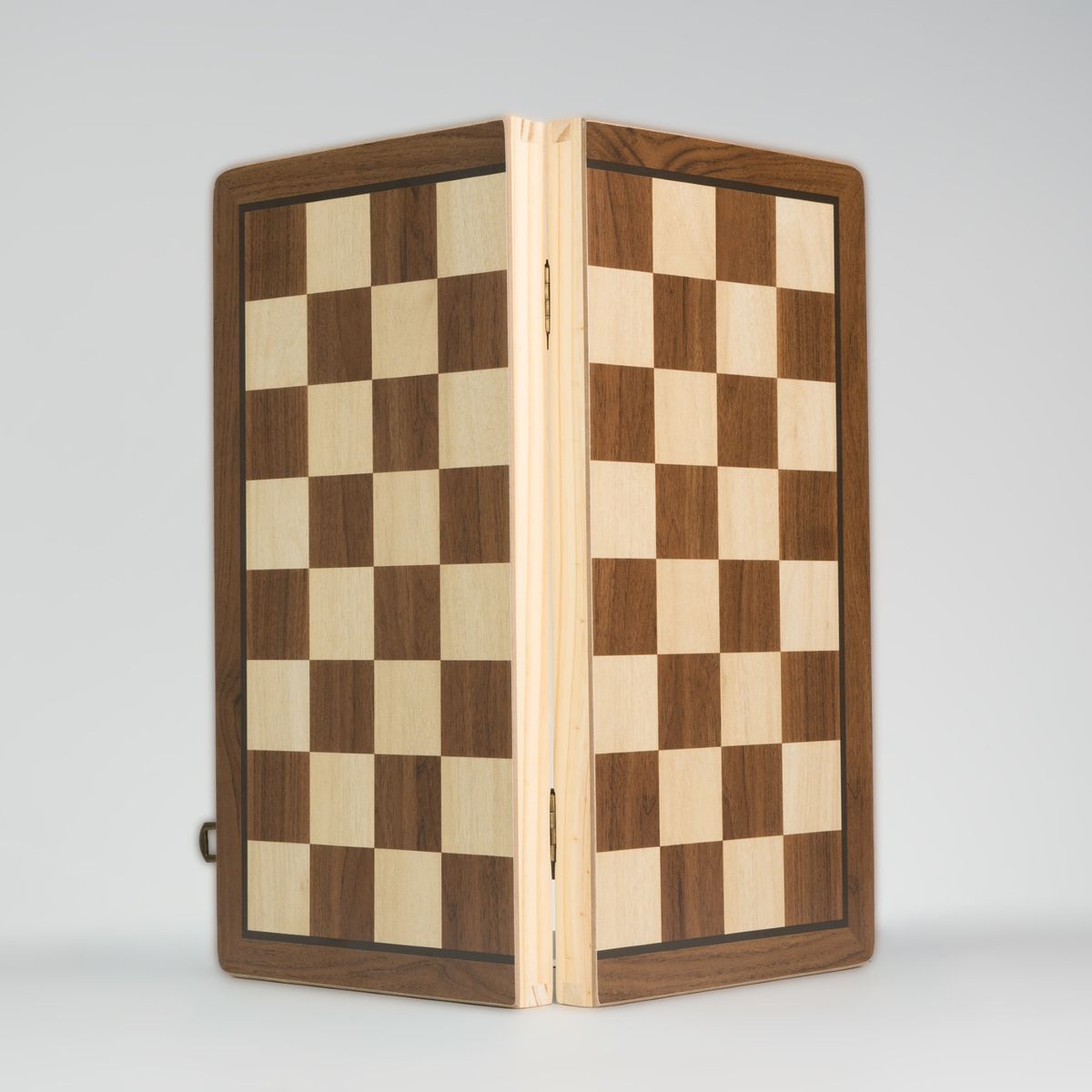 NACION AJEDREZ - Tablero De Ajedrez Madera Plegable Y Magnético 2x1 39x39cm