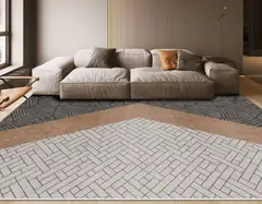 GENERICO - Alfombra de living hermosa y practica 120x180
