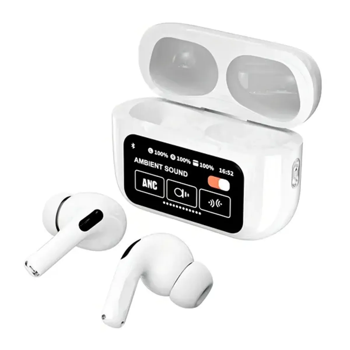 GENERICO - Audifonos bluetooth a9pro auriculares inalámbricos con panta