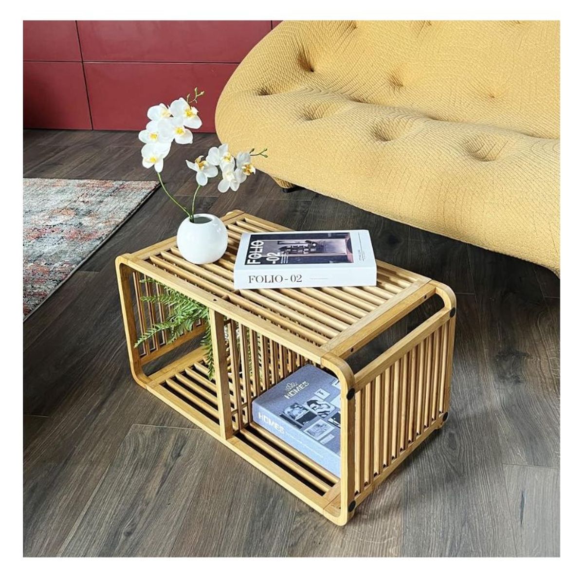 GENERICO - Estante Organizadores De Almacenamiento 2  Estantes Bambú