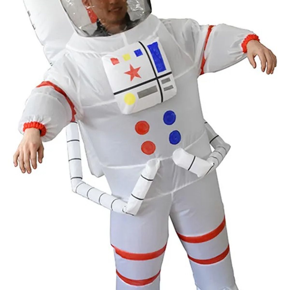 GENERICO - Disfraz Astronauta Inflable Niño 120-150cm