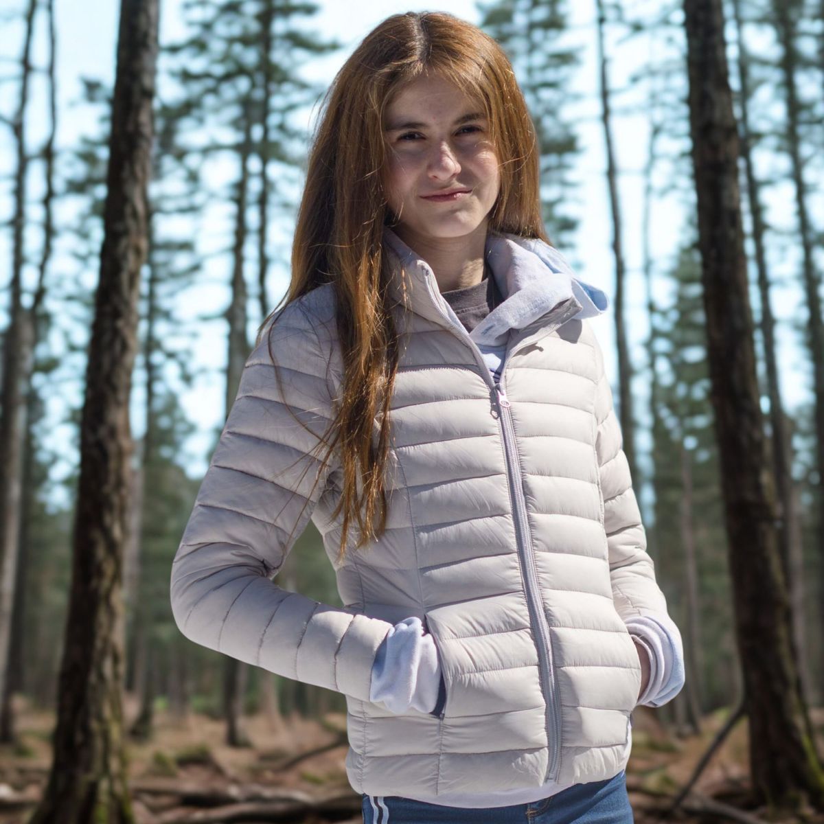 ANASTAZE - Parka Niñas Pluma ANASTAZE