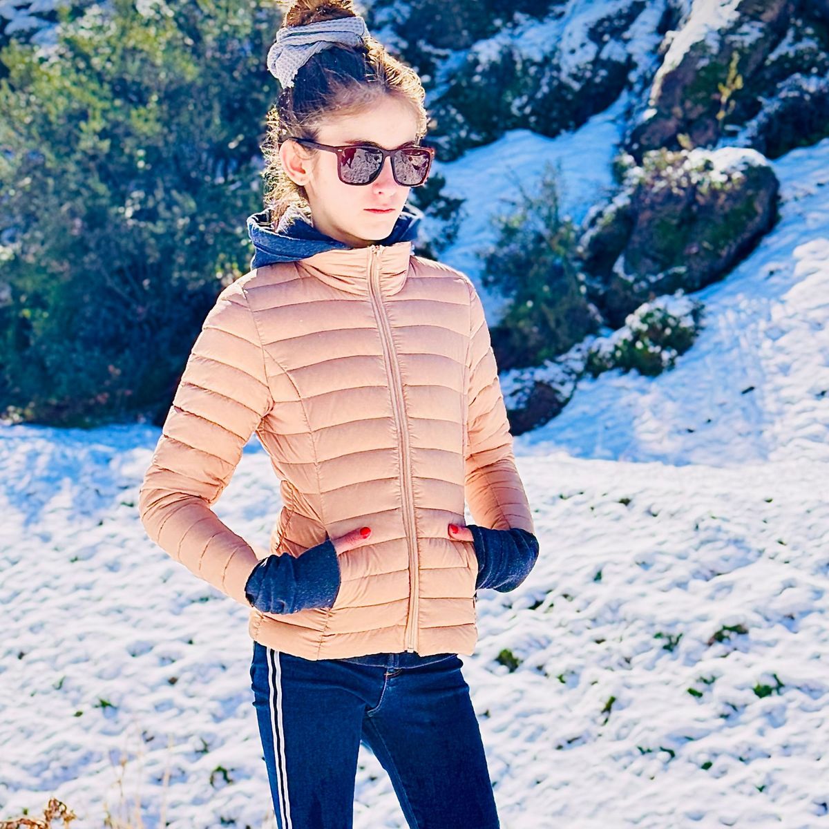 ANASTAZE - Parka Niñas Pluma ANASTAZE