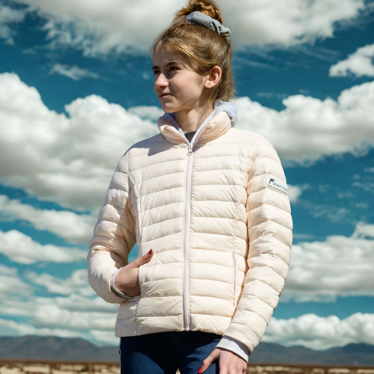 ANASTAZE - Parka Niñas Pluma ANASTAZE