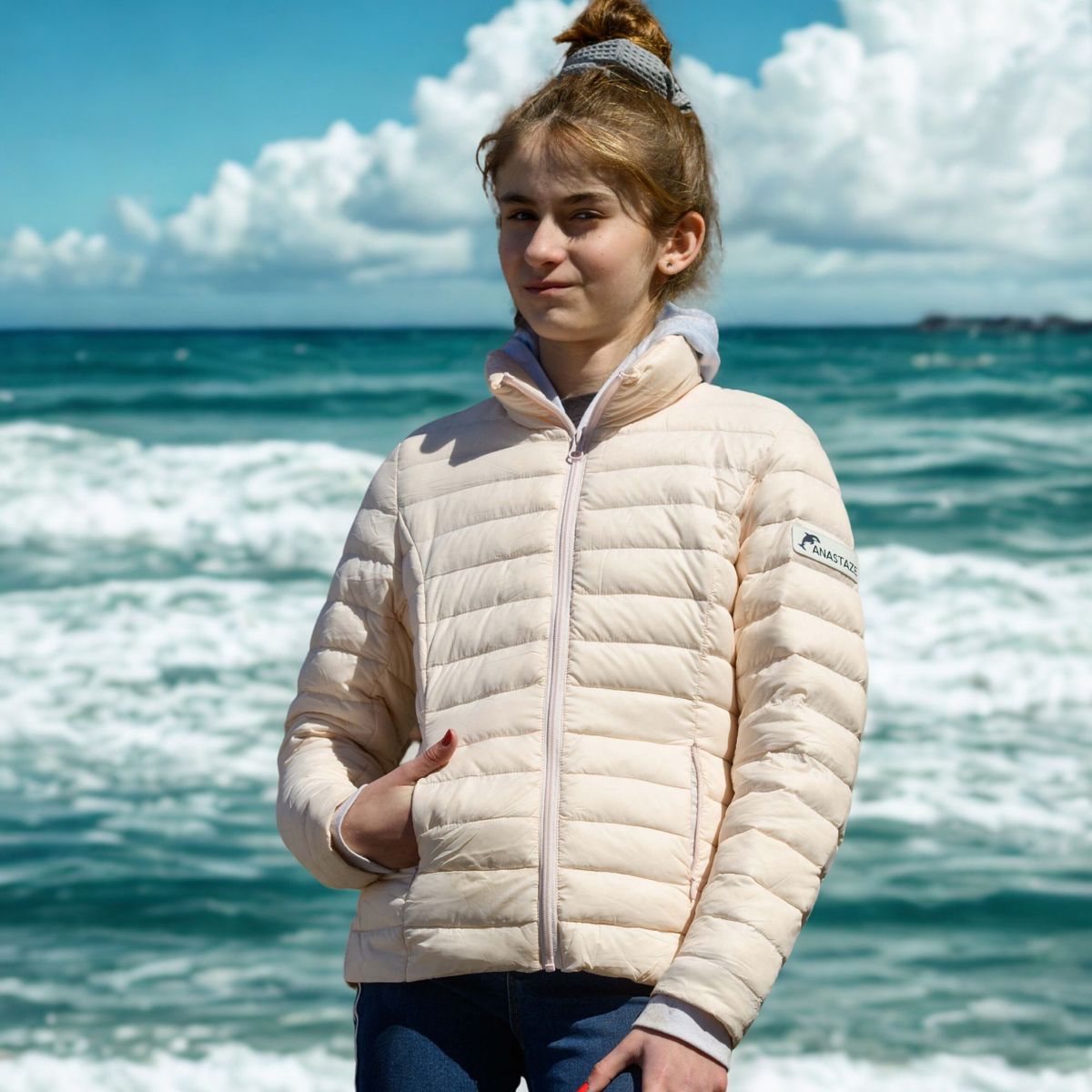 ANASTAZE - Parka Niñas Pluma ANASTAZE