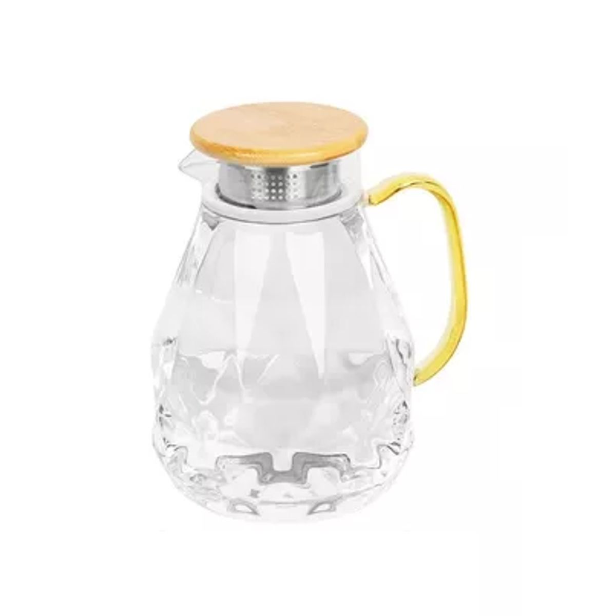 GENERICO - Jarra de té increíble + 4 tazas de cristal