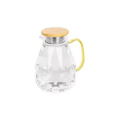 GENERICO - Jarra de té increíble + 4 tazas de cristal