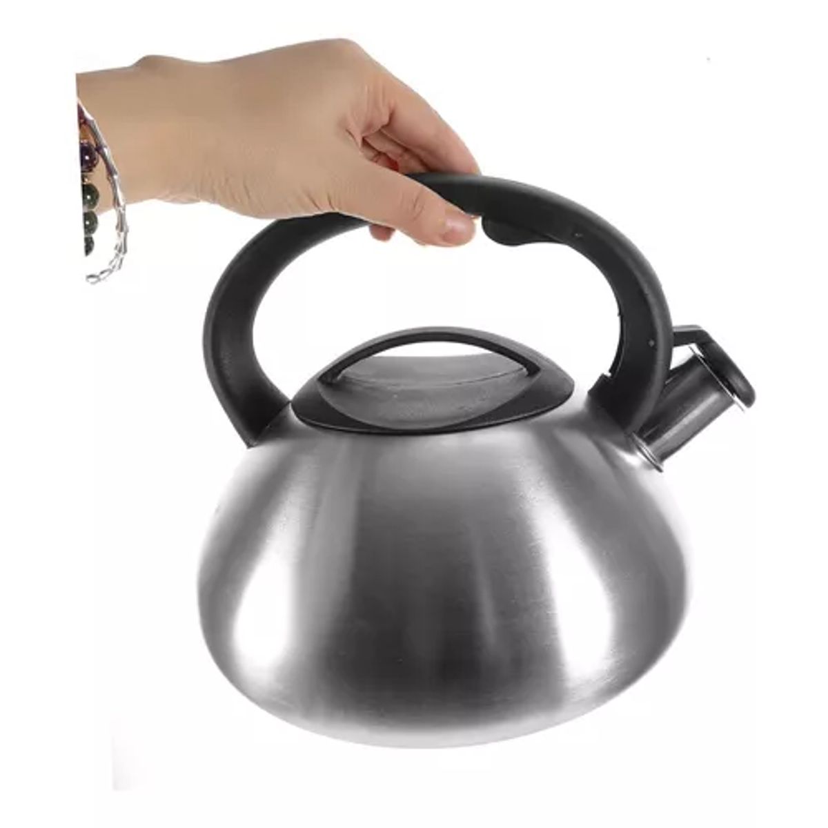 GENERICO - Tetera de acero inoxidable de 3 litros