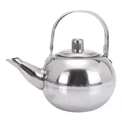 GENERICO - Tetera hervidor con infusor acero 16 cm