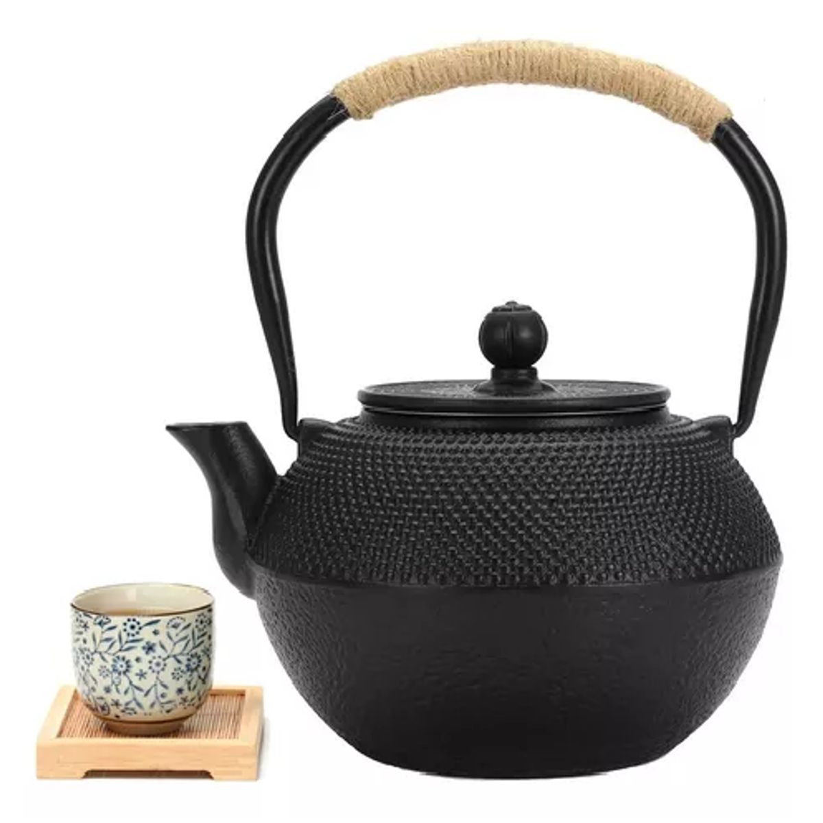 GENERICO - Tetera de hierro fundido japonesa infusor de 12 litros