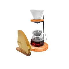 GENERICO - Juego de tetera de 400 ml con gotero y 40 filtros