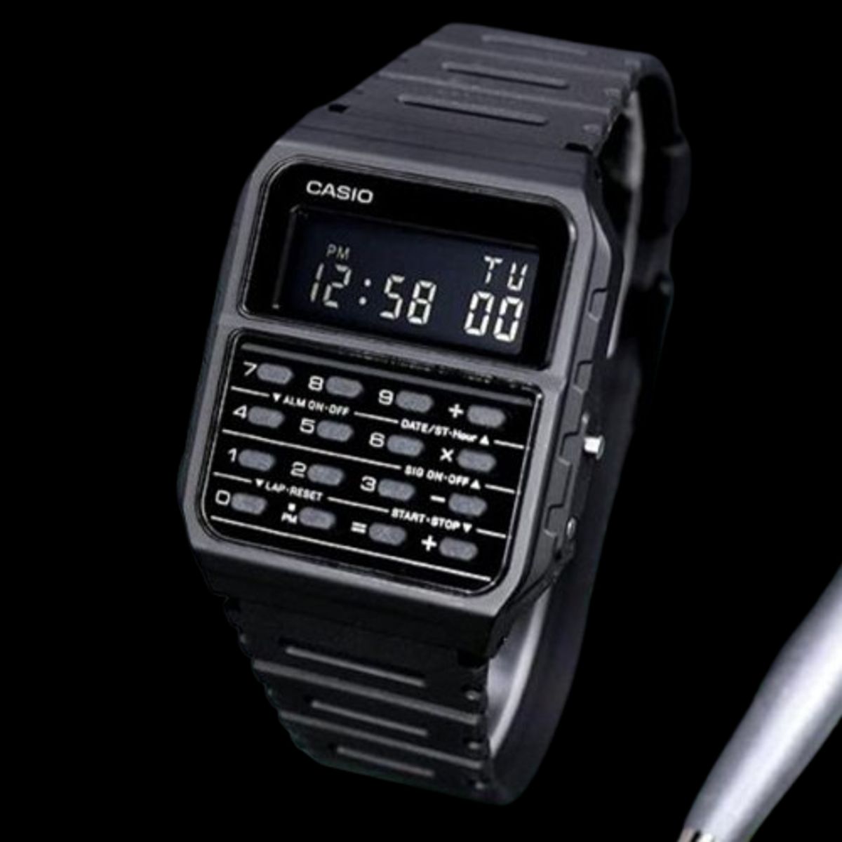 CASIO - RELOJ CASIO CA53WF-1B HOMBRE CALCULADORA