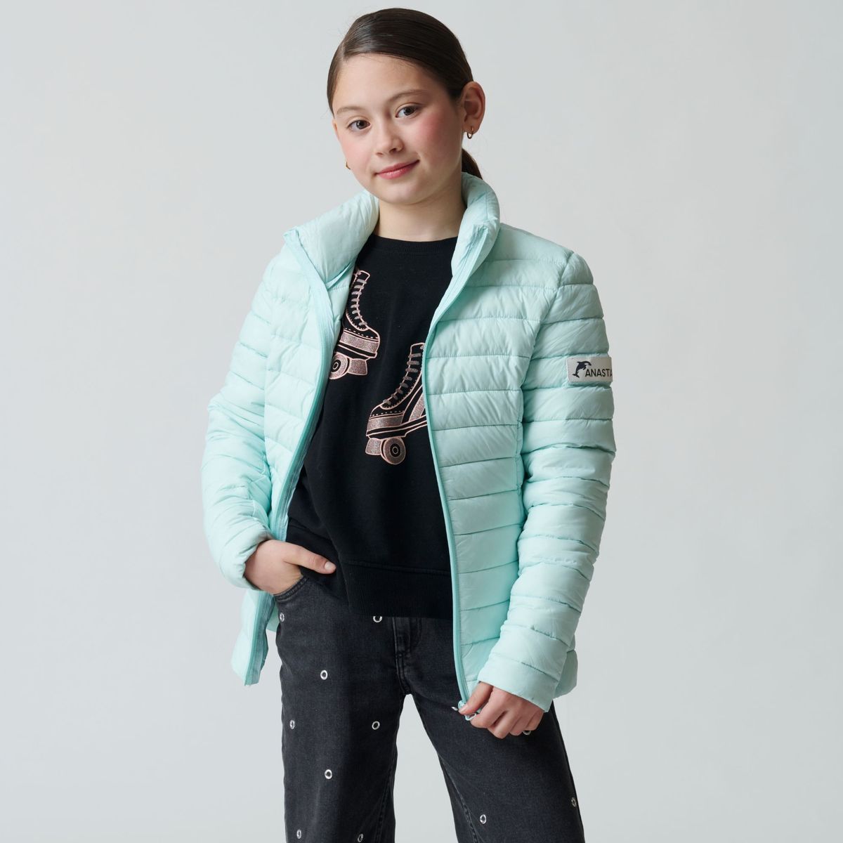 ANASTAZE - Parka Niñas Pluma ANASTAZE