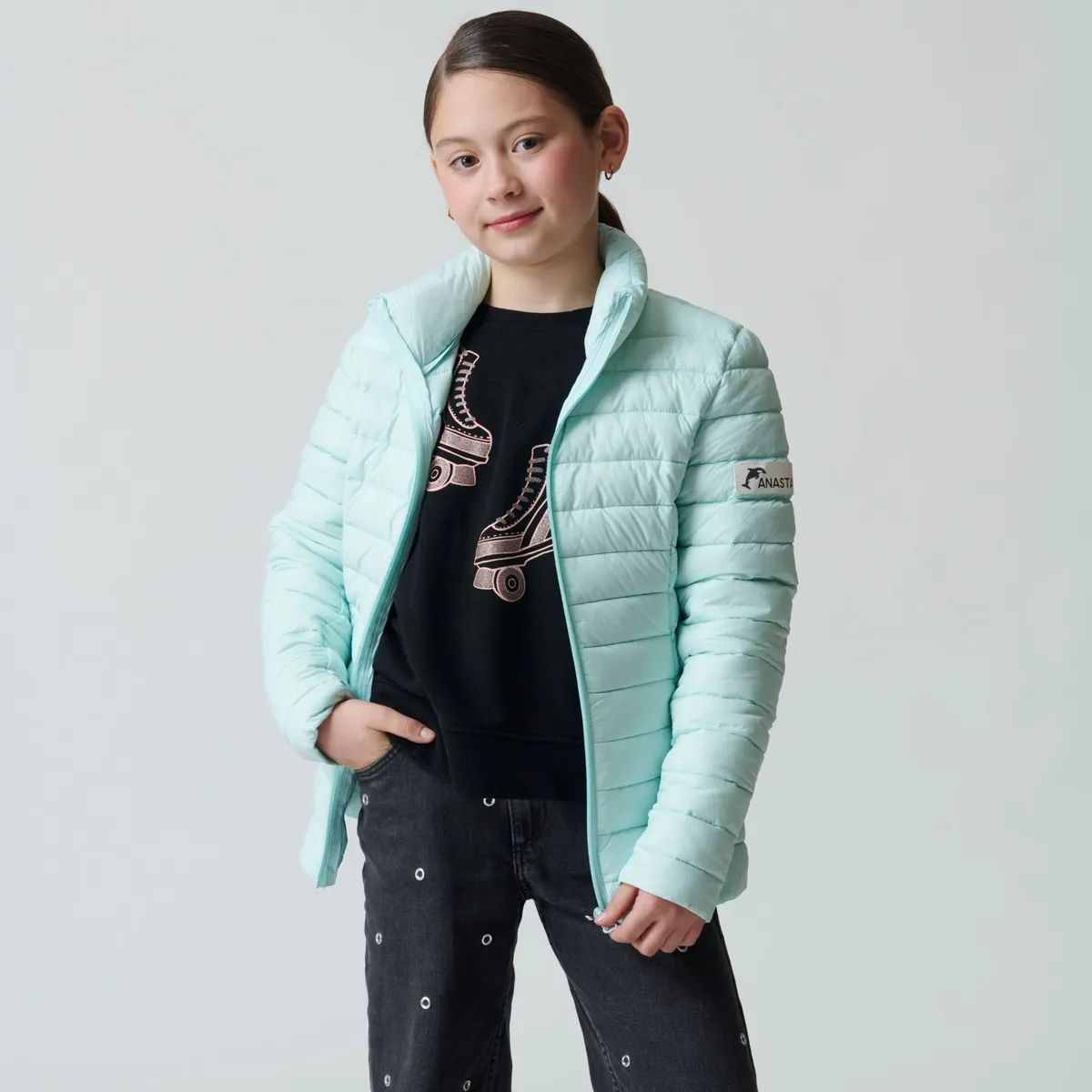 ANASTAZE - Parka Niñas Pluma ANASTAZE