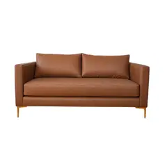 FLOBAL - Sofá Cuero Oporto - 3 Cuerpos, Asiento de Resorte Poket