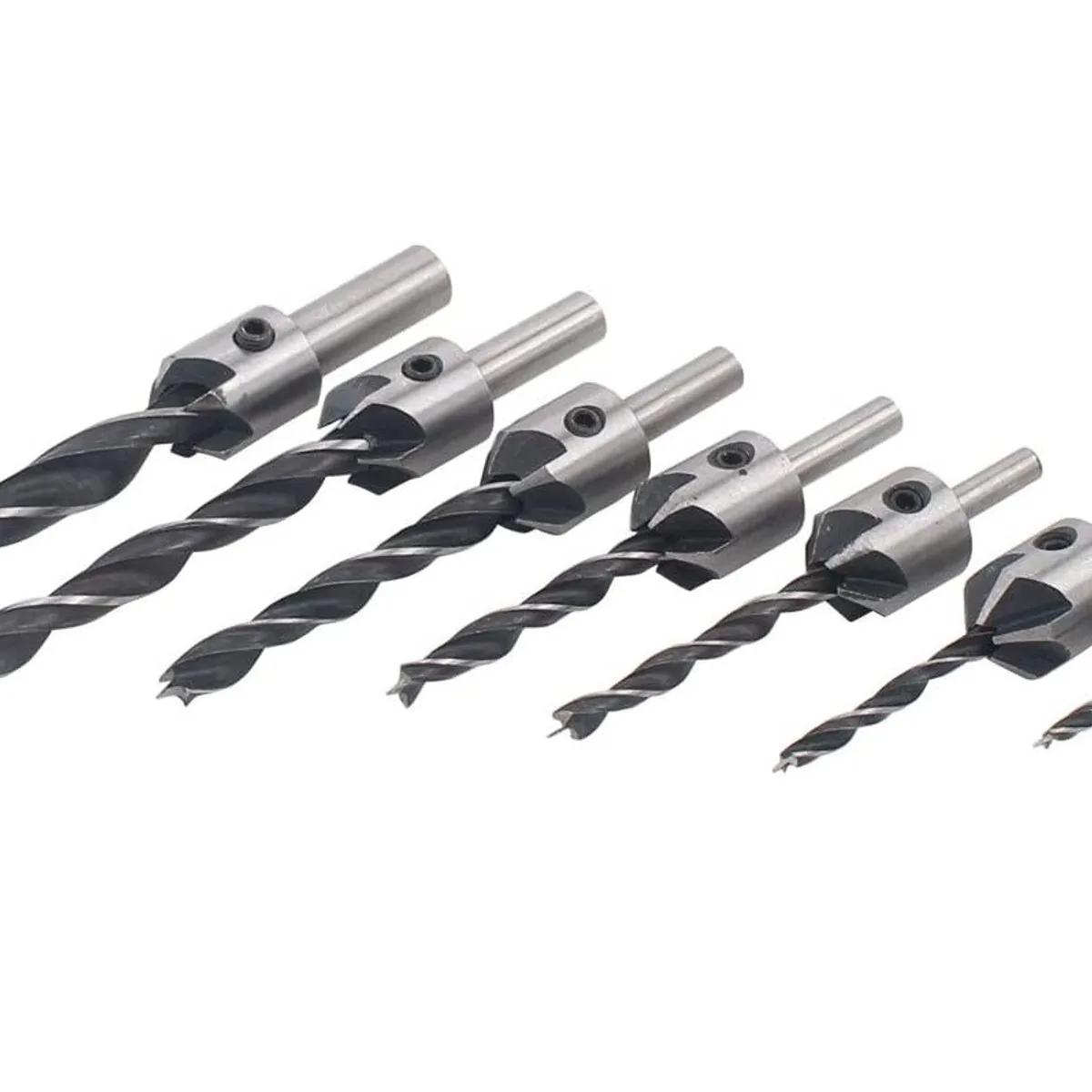 GENERICO - Set 23 Piezas Brocas De Taladro Para Carpintería Herramientas.