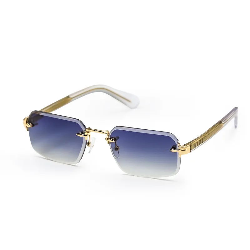 UNTOLD - Lentes De Sol Untold Marbella Clear Metal Acetato