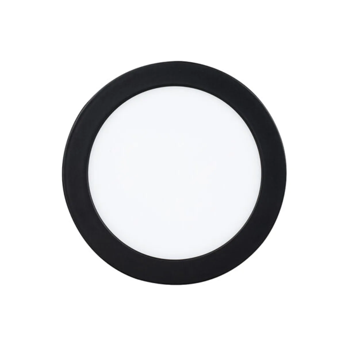 LEMU LUX - Panel ECO Redondo Sobrepuesto Negro 24W Luz Calida