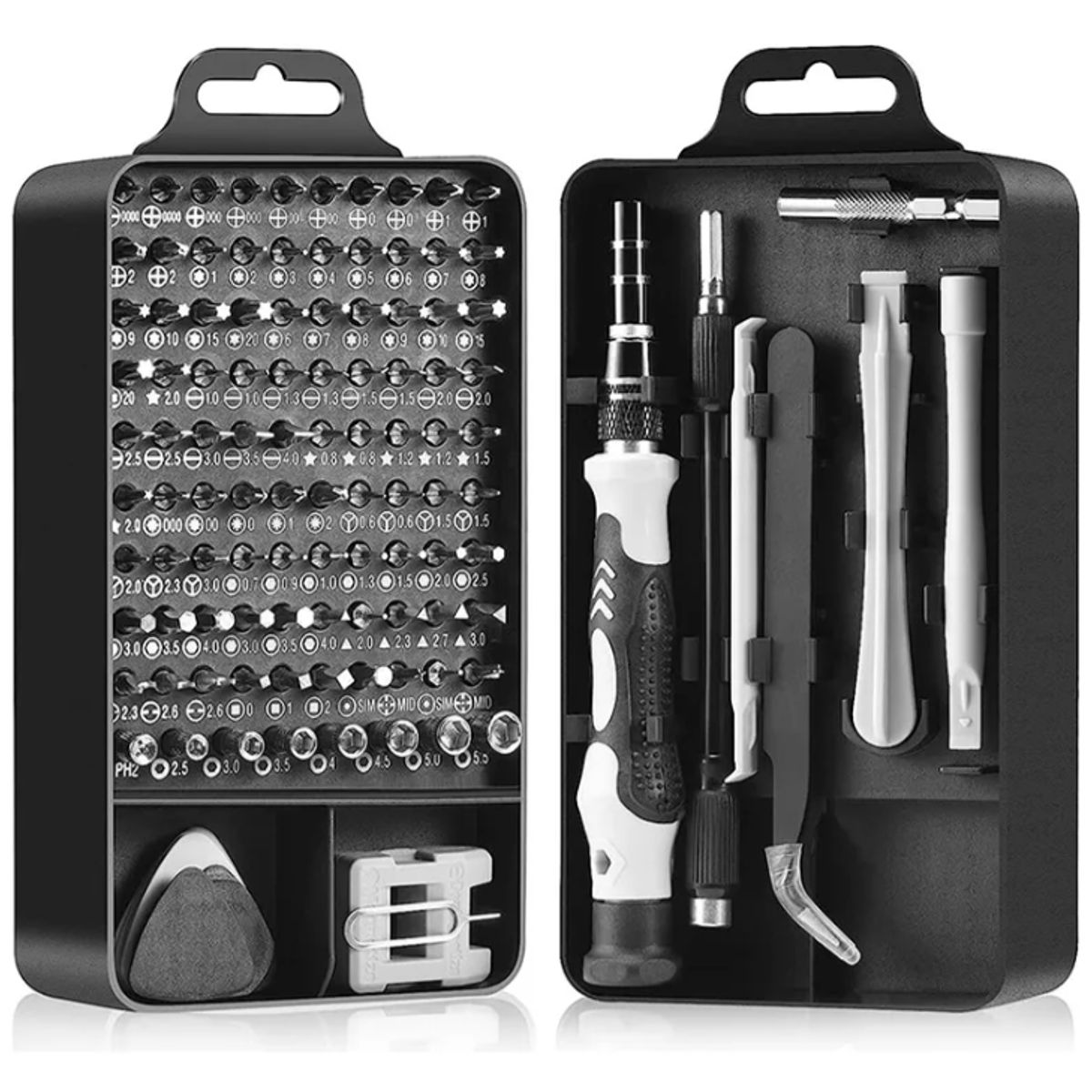 GENERICO - Kit Desatornillador Herramientas 115 Pcs Multifunción Torx
